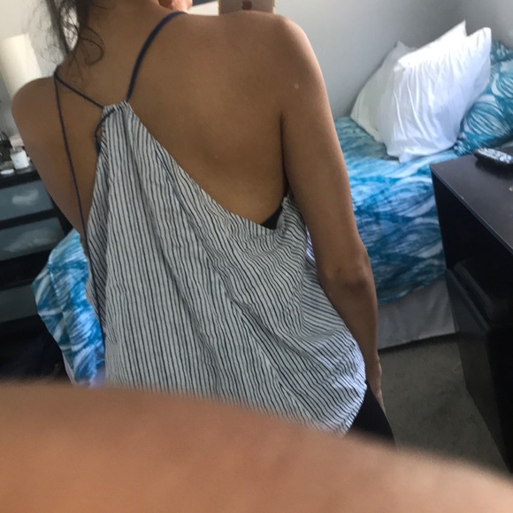 Striped Halter Top - Picture 2 of 4